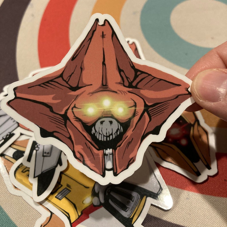 Alien Invaders Sticker Pack - Etsy