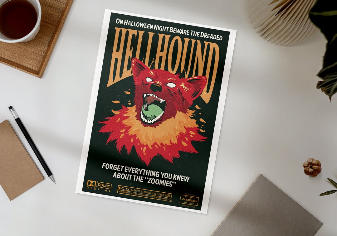 Bad Dog Movie Poster 11 X 17 Etsy