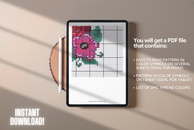 Geometric Dnd Dice Cross Stitch Pattern D20 Cross Stitch | Etsy