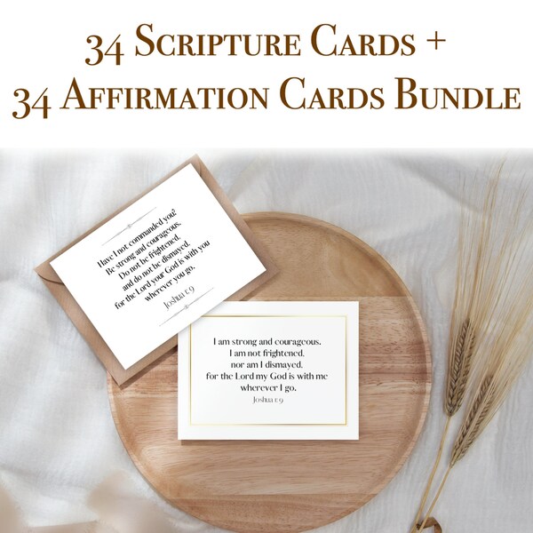 Scripture Memory Cards Etsy