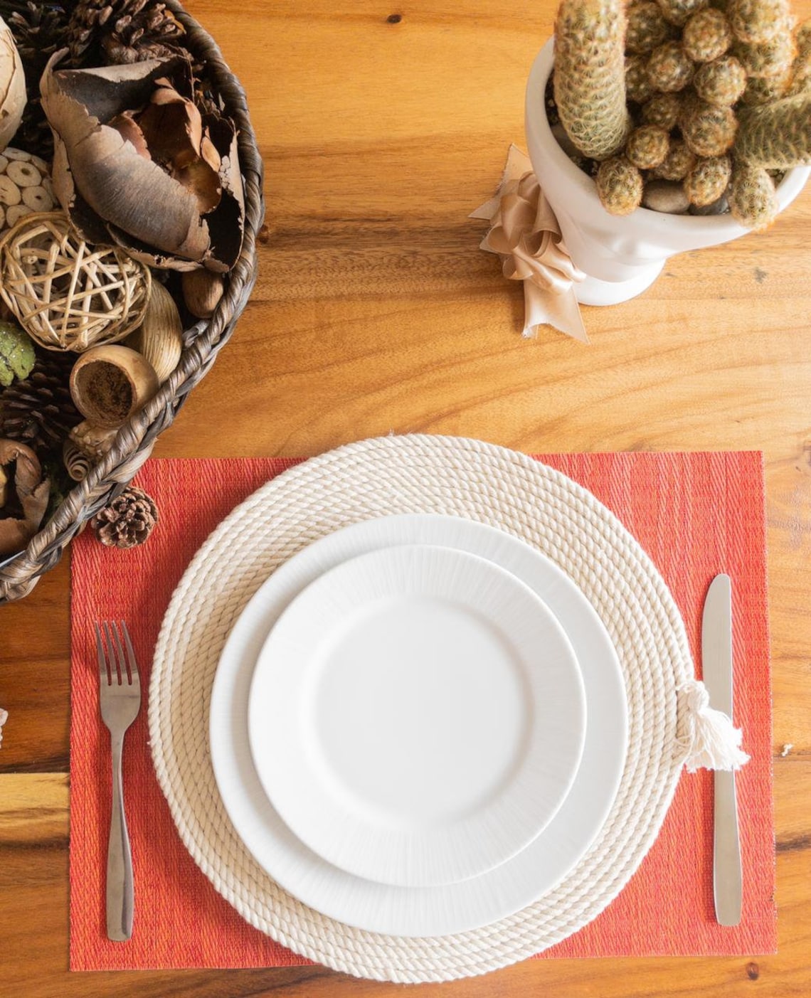 Charger Plates/Round Placemats Larger Than Your Etsy