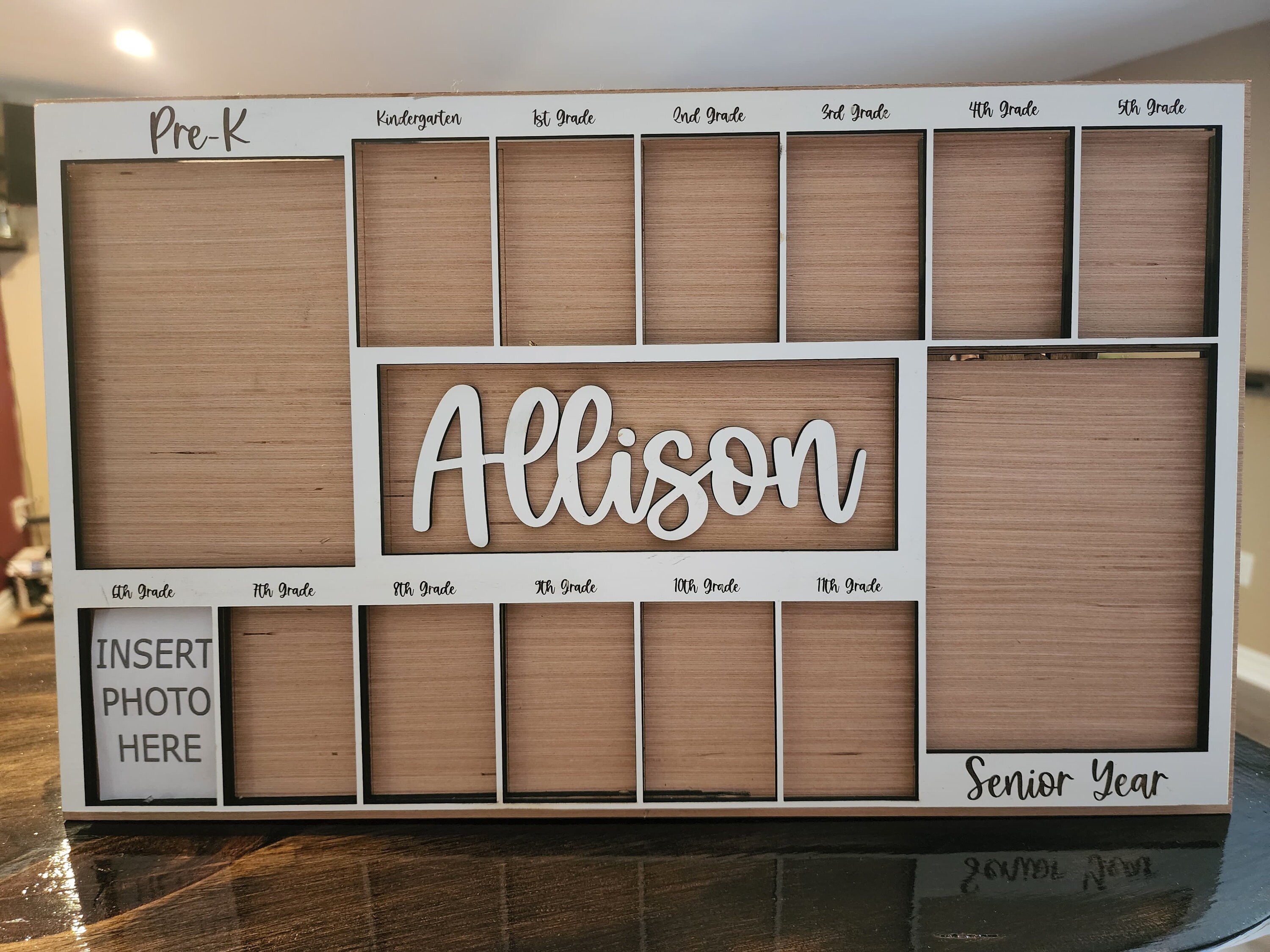 School Years Picture Frame SVG Holds Thirteen 2 X Etsy