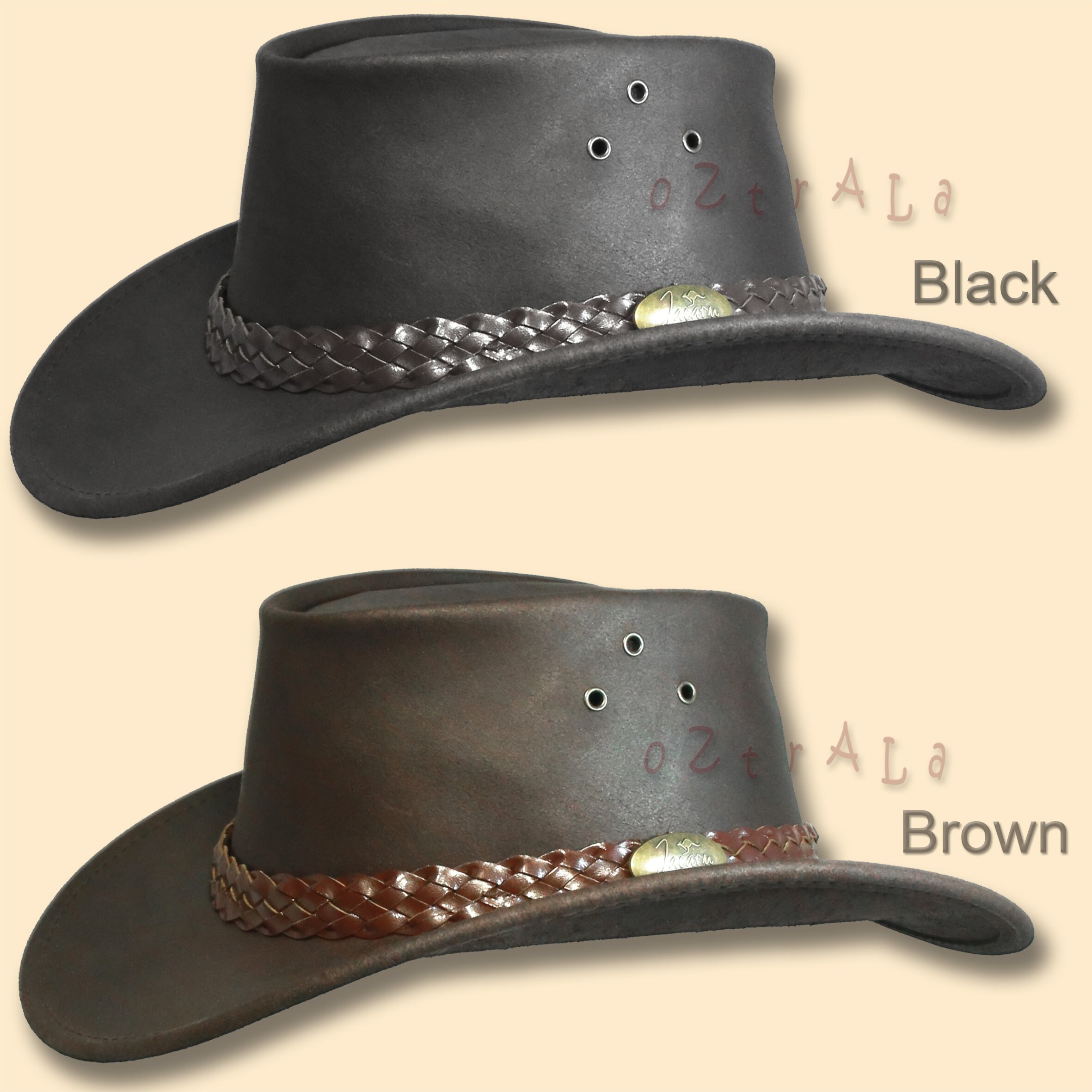 Leather Hat oztrala Australian Oiled 