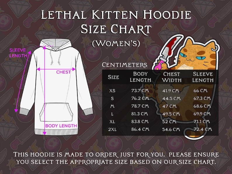 Legion Cosplay Lethal Kitten Longline Hoodie DbD Casual Cosplay image 4
