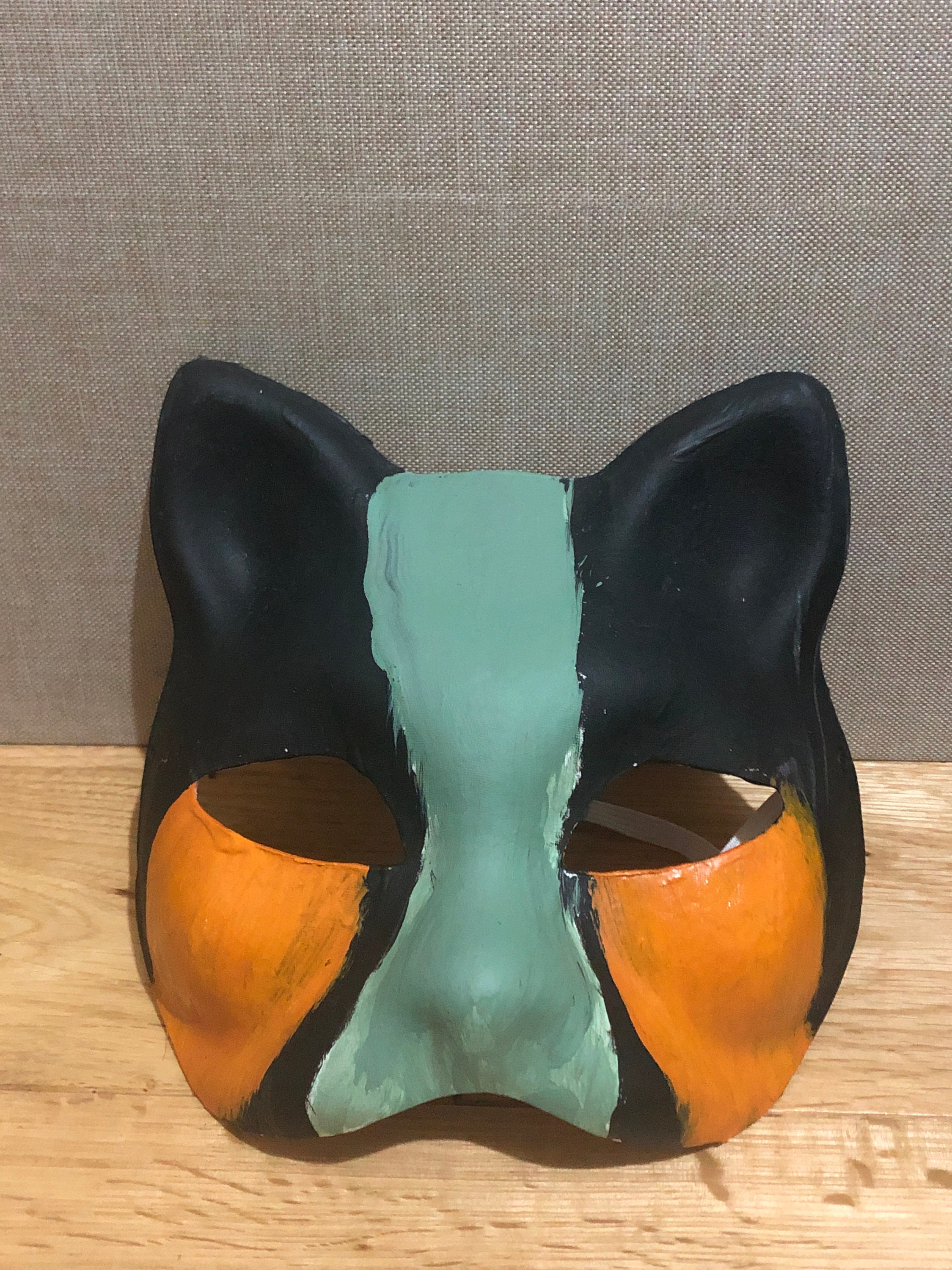 Custom Painted Cat Masks 