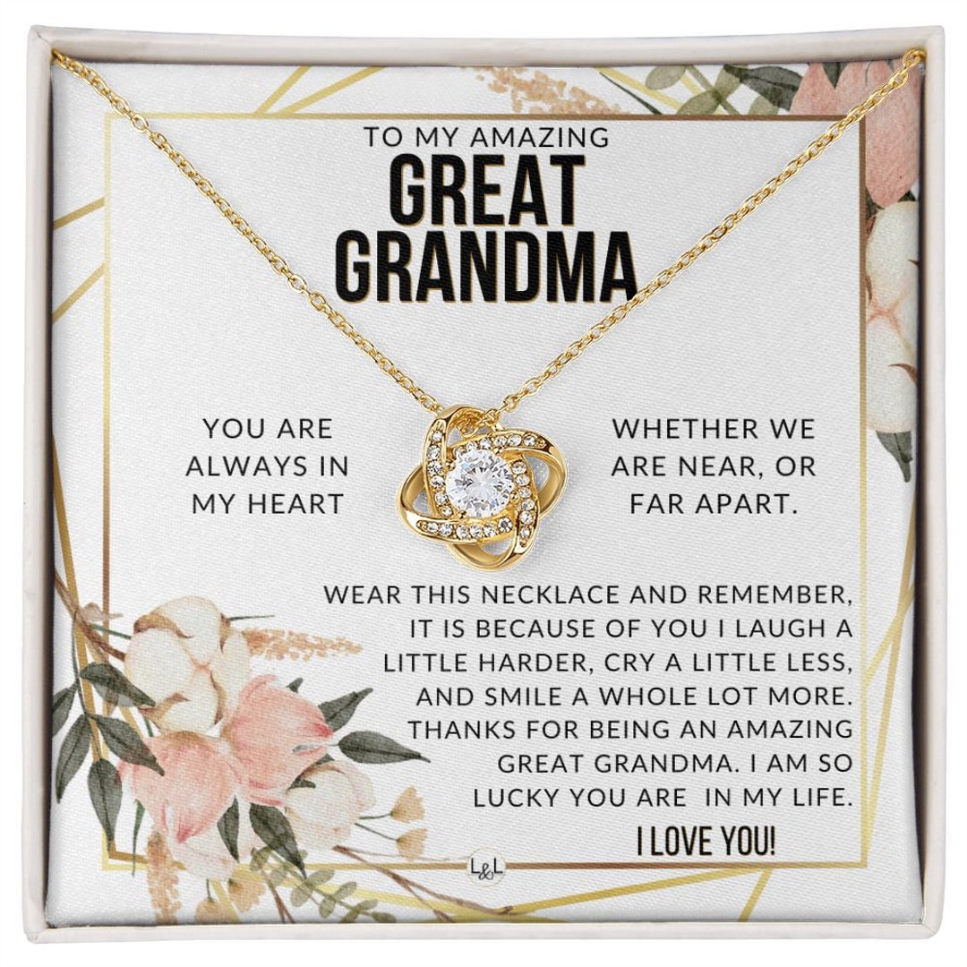 Grandma Christmas Perfect Gifts, Grandma Cuban Link Chain Bracelet, Motivational Grandma Message Card Gifts, Birthday Gifts for Grandma, to My Grandma