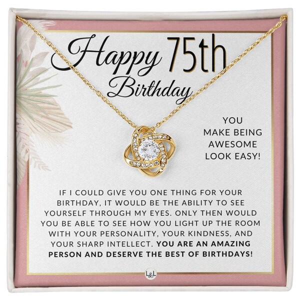 75th Card For Friend Etsy