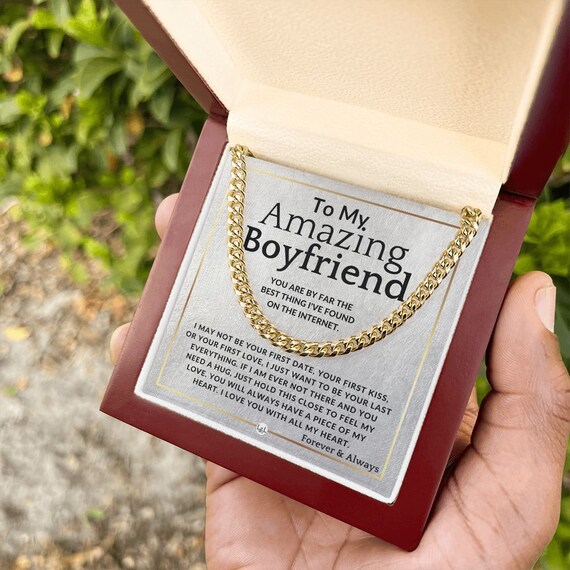 FOREVER LOVE NECKLACE Boyfriends Mom Gift, Gifts for Boyfriend's