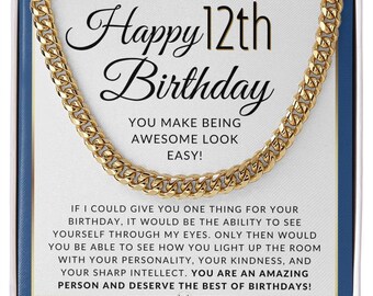Personalized Custom 12th Birthday Gifts 12th Birthday Twelfth Birthday  Necklace Gifts for 12 Year Old Girl Gifts Birthstone Double Digits 