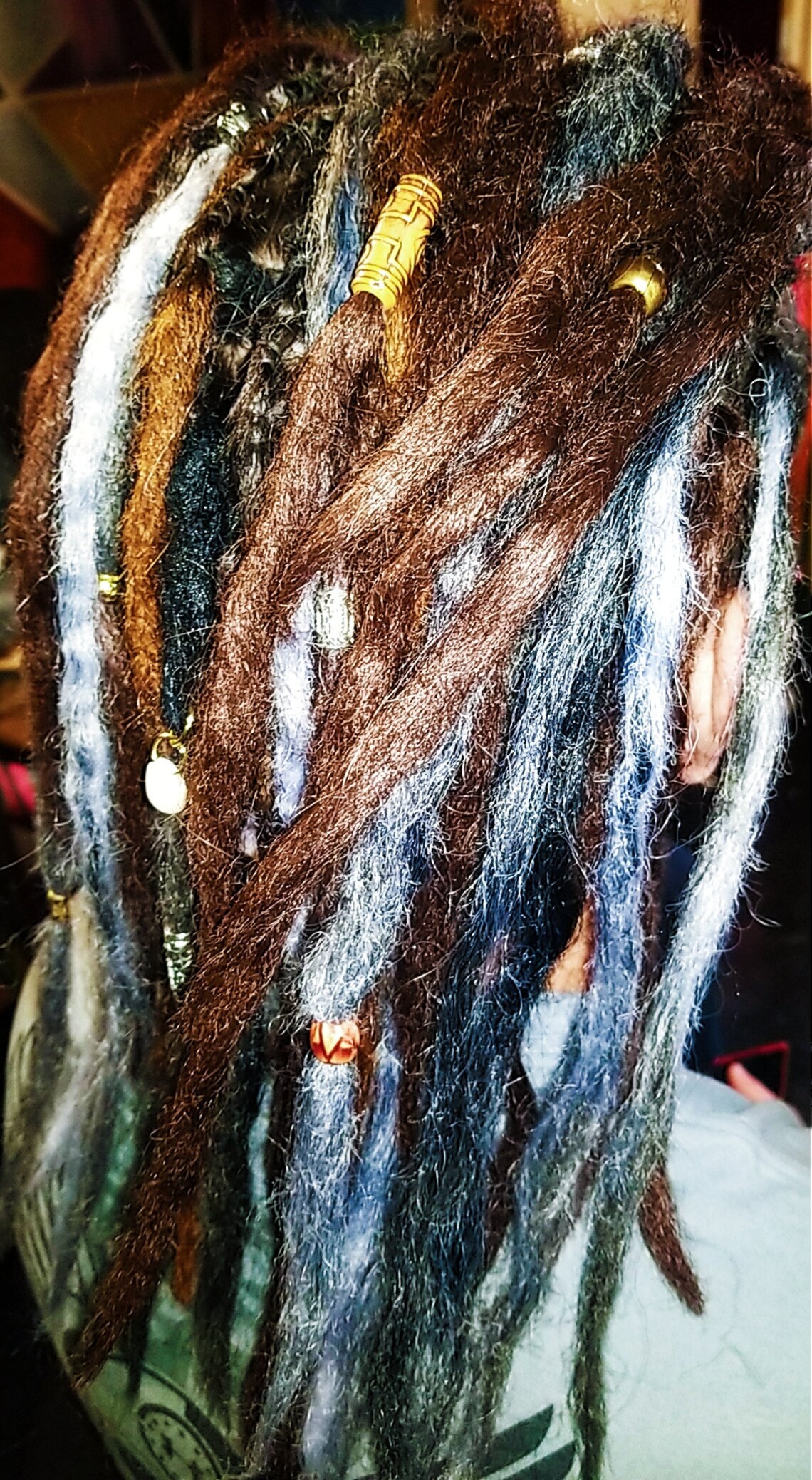 Mohawk Synthetic Dread Extensions 22 Etsy