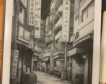 Screensavers / Notebook Covers for Supernote, Boox Note, etc. - Anime Inspired