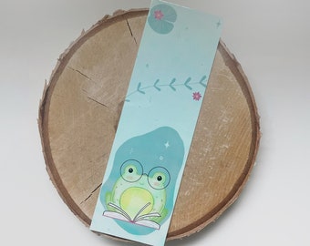 Bookmark, Frog, Froggie, Cottage Core, Bookish, Books, Reading, Bibliophile, Book Lover, for Her, Him, Friend, Sister