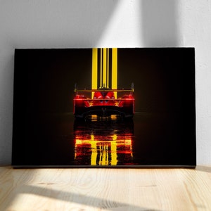 Ferrari 499P Hypercar | Le Mans Wall Art | Canvas or Poster Print