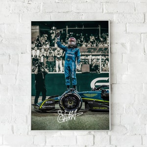 Vettel Poster - Etsy