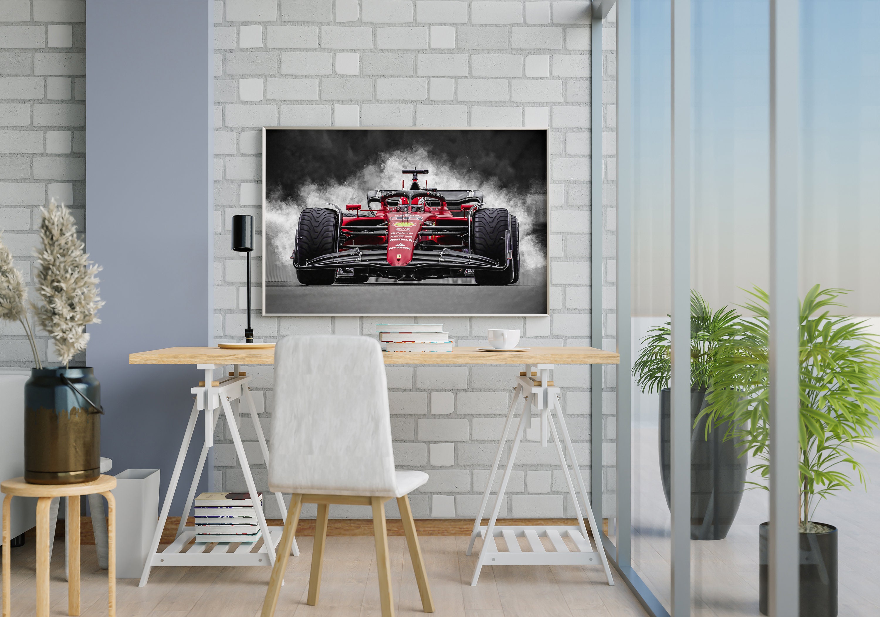 シャルル ルクレール、F1 ポスター、キャンバス、スクーデリア シャルル ルクレール、F1 ポスター、キャンバス、スクーデリア