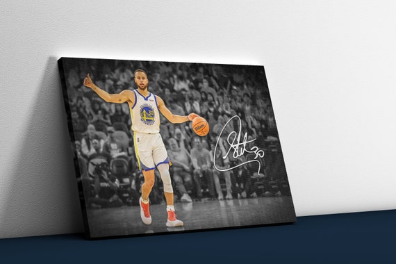 steph curry - golden state warriors- inkredible ink facsimile autographed  card