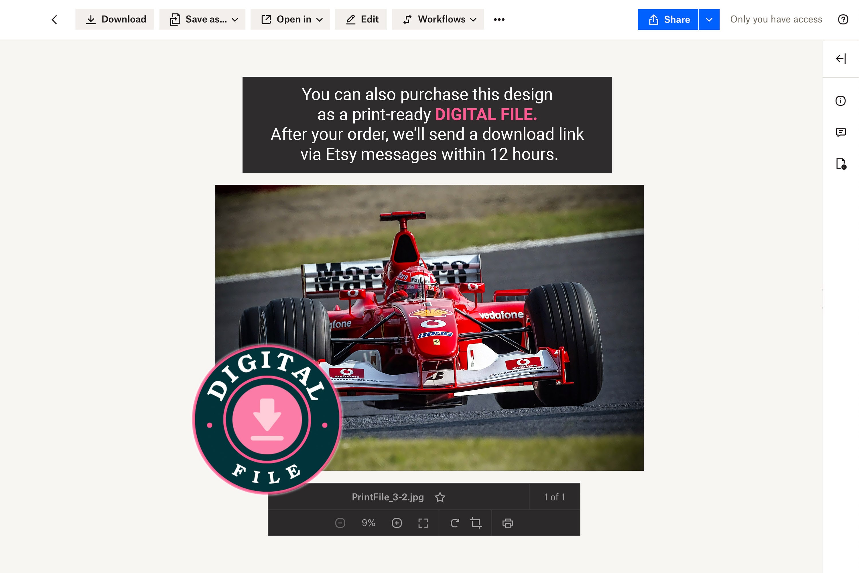 ○ミハエル・シューマッハ 7th チャンピオン記念 フェラーリ F1 ポスター ○ミハエル・シューマッハ 7th チャンピオン記念 フェラーリ F1
