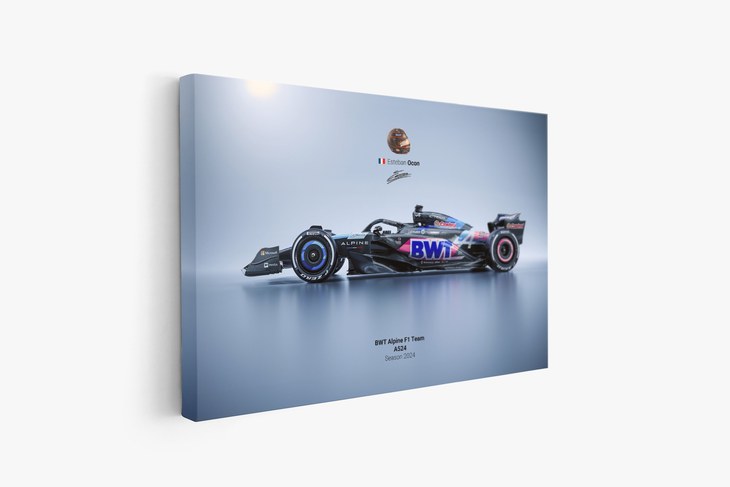 F1 2023 BWT アルピーヌ ルノー A523 P.ガスリー E.オコン チーム 