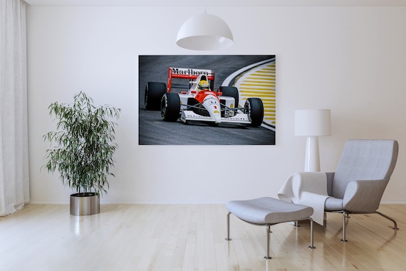 アイルトン・セナ F1 マクラーレン ポスターまたはキャンバス
