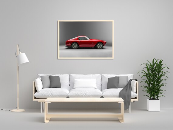 Amazon.com: Posterazzi 1962 Ferrari 250 GTO scaglietti