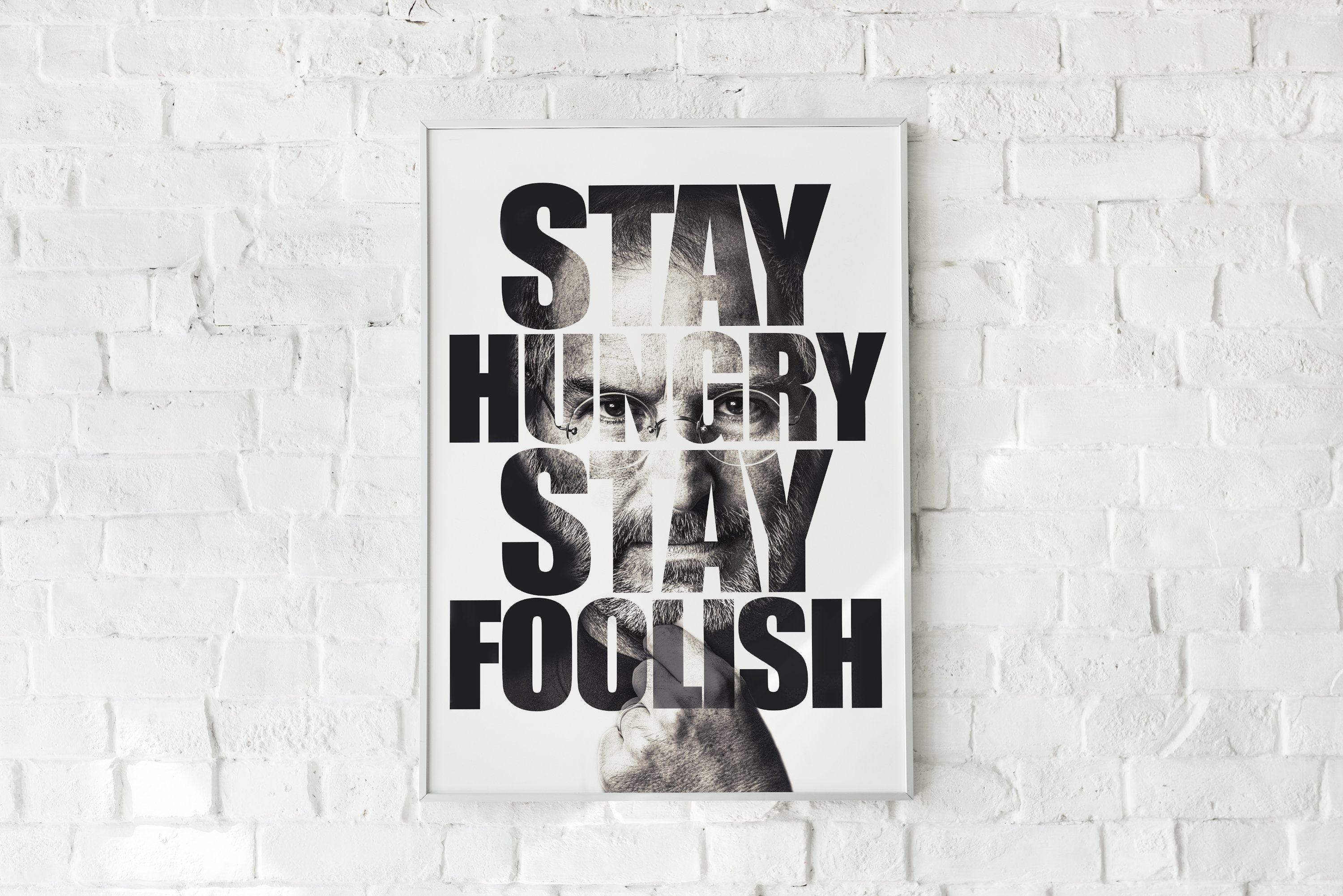 kb580スティーブジョブズ異なる偉大なる発明ポスター56x36cm