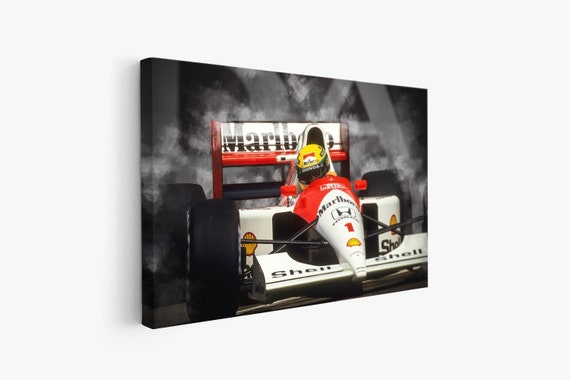 アイルトン・セナ 直筆サイン写真 1992 アイルトンセナ サインと写真