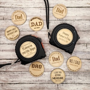 Custom Measuring Tape, Personalized Tape Measure, Birthday Gift for Husband Who Has Everything, Father&#39;s Day Gift for Dad