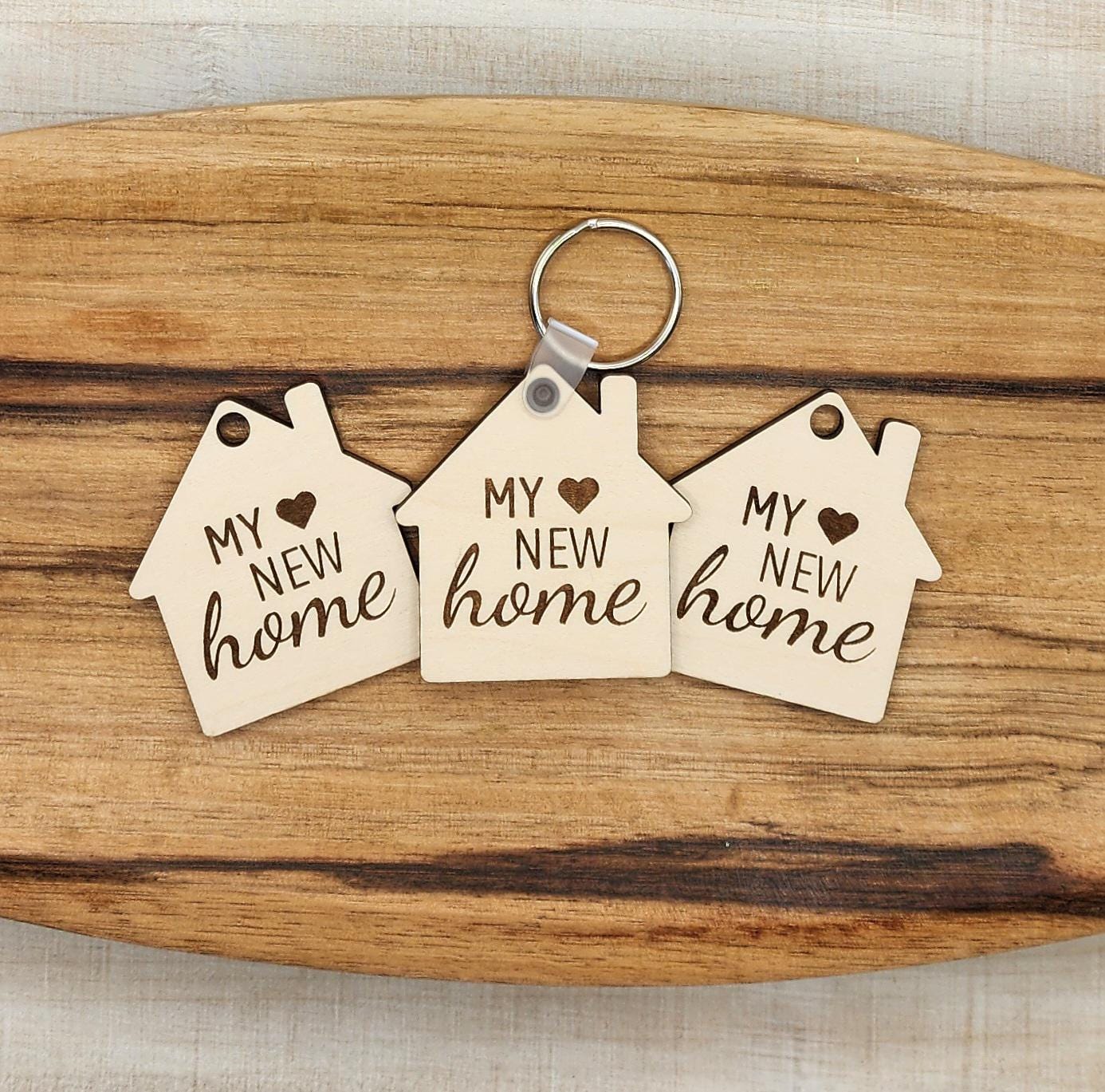 New Homeowner Keychain, Personalized Realtor Keychains, Bulk Realtor ...
