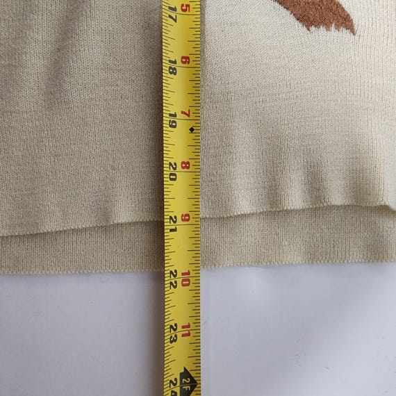 Vintage 1970s LeRoy Knitwear Womens Sweater Koala… - image 8
