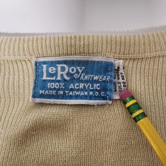 Vintage 1970s LeRoy Knitwear Womens Sweater Koala… - image 4