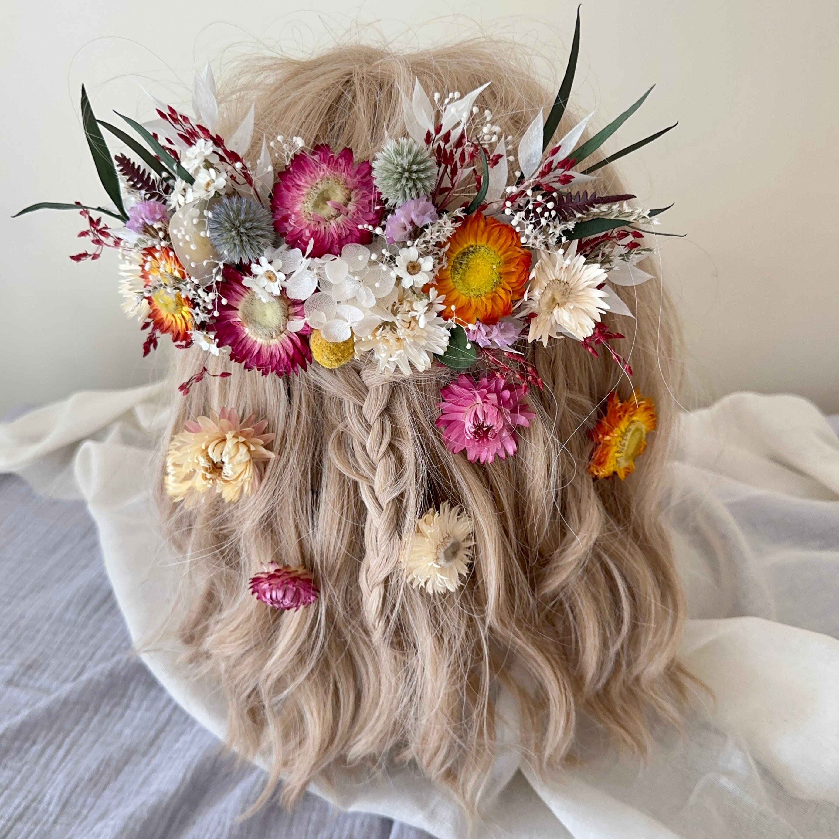 Wildflower Half Crown - Etsy