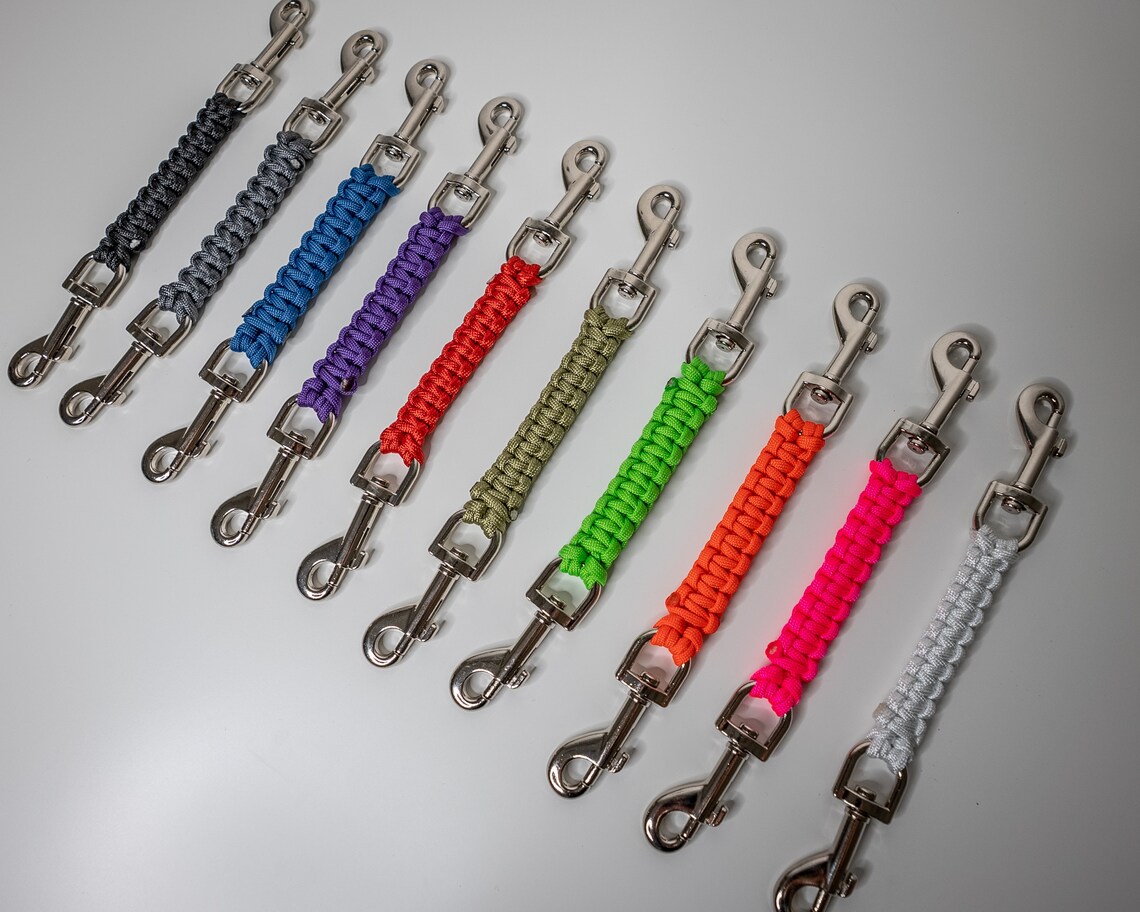 Dog Collar Safety Leash Prong Collar Back up Strap Clip Etsy