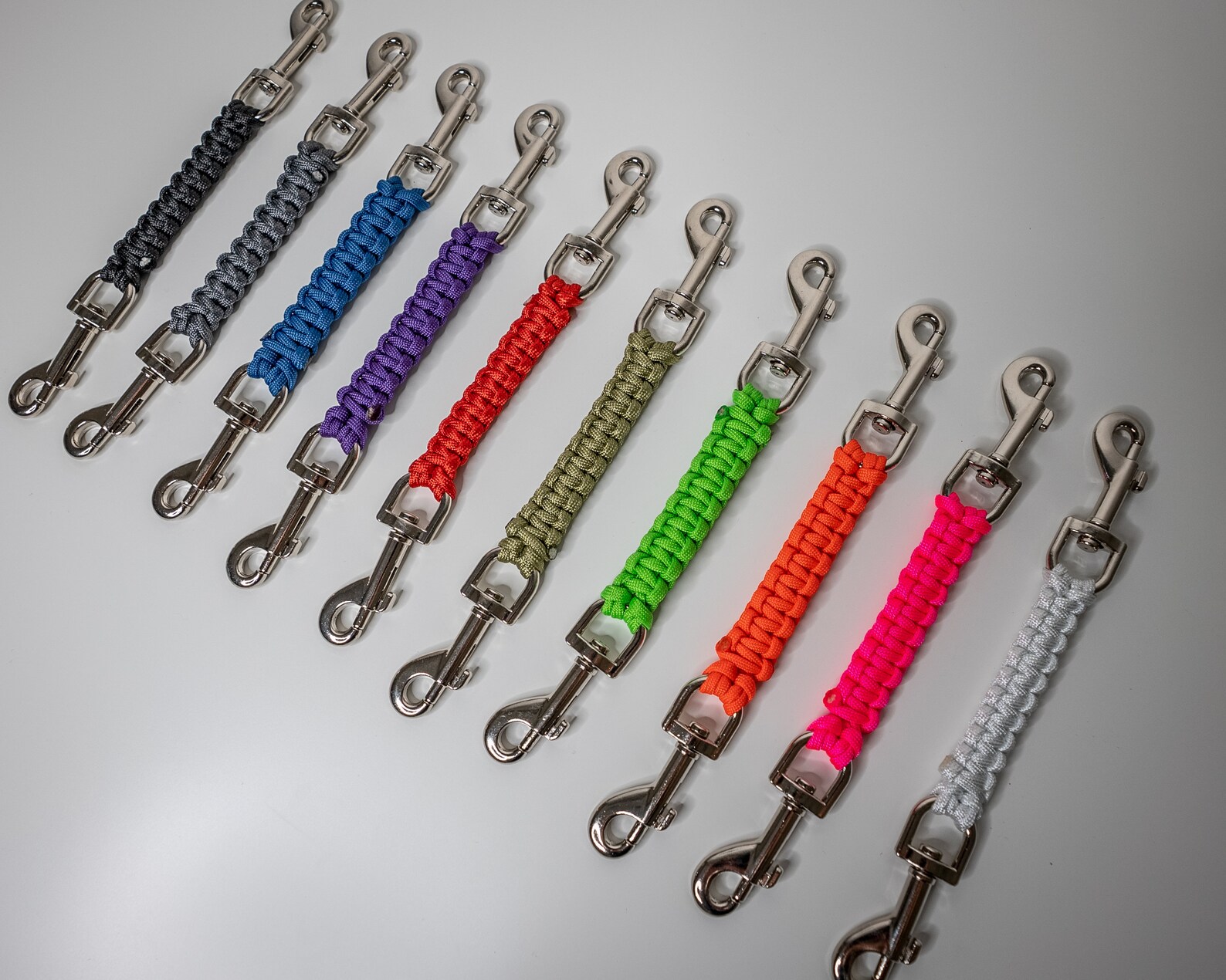 Dog Collar Safety Leash Prong Collar Back up Strap Clip Etsy