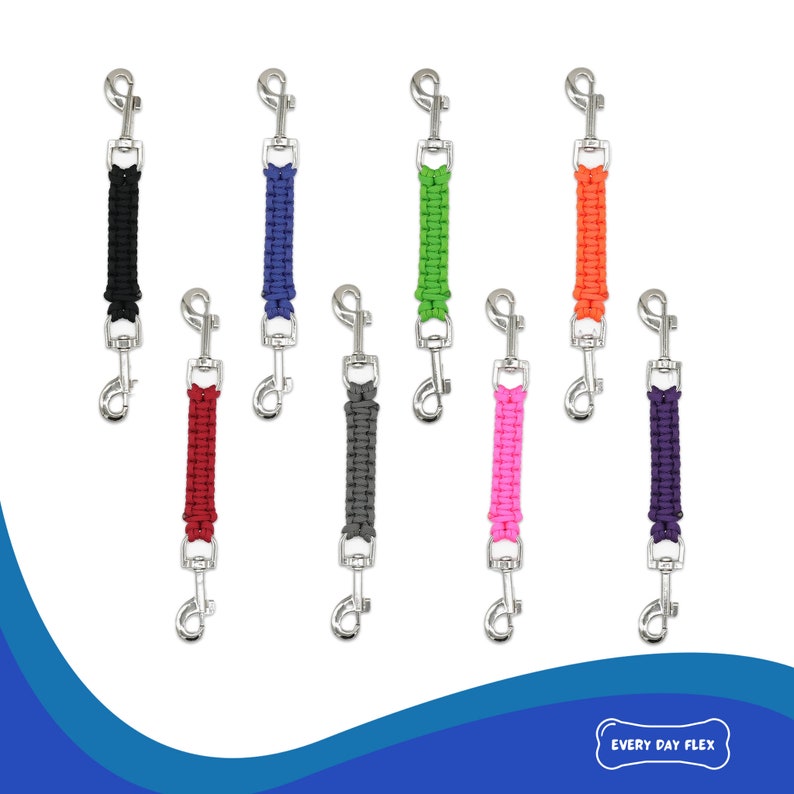 Dog Collar Safety Leash Prong Collar Back up Strap Clip Etsy