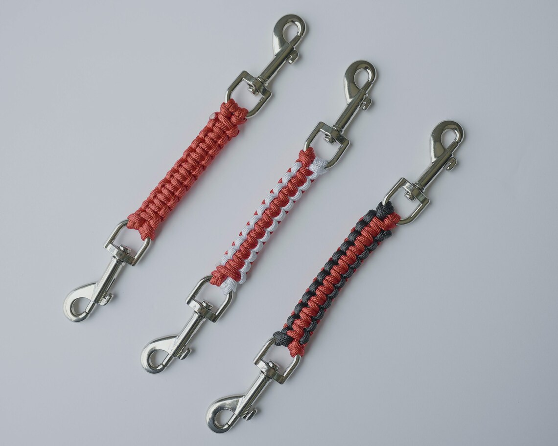 Dog Collar Safety Leash Prong Collar Back up Strap Clip Etsy