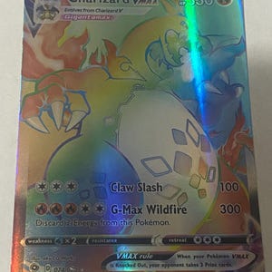 Pokémon Champions Path CHARIZARD VMAX Holo Gigantamax Card 074/073 2020 Reimpressão