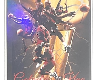 Michael Jordan 2026 Custom Refractor Card RARE Limited 1/23