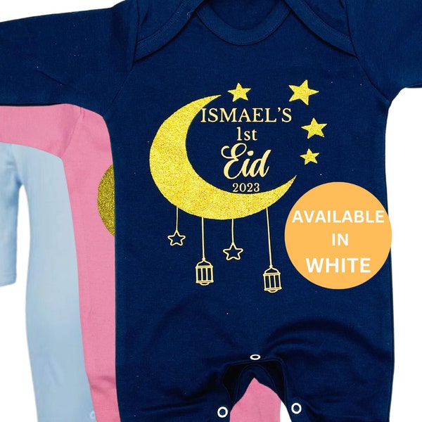 Eid outfit, my first Eid,  Ramadan outfit, t-shirt, tshirt, bodysuit, vest, , sleepsuit, pjs, pyjamas, my first eid Eid babygrow, ramadan