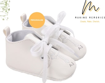 Baby boy christening, holy communion, baptism shoes, 0-18 months