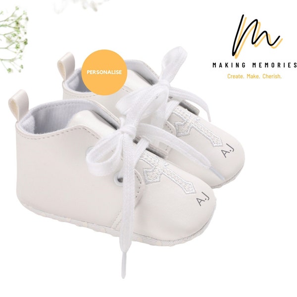 Baby boy christening, holy communion, baptism shoes, 0-18 months