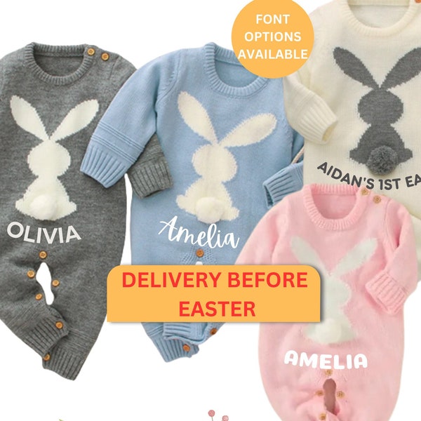 Easter Outfit, 1st Personalised Unisex First Easter, 1st Easter Baby Grow, Babies 1st Easter Gift Idea, Easter Outfit for baby