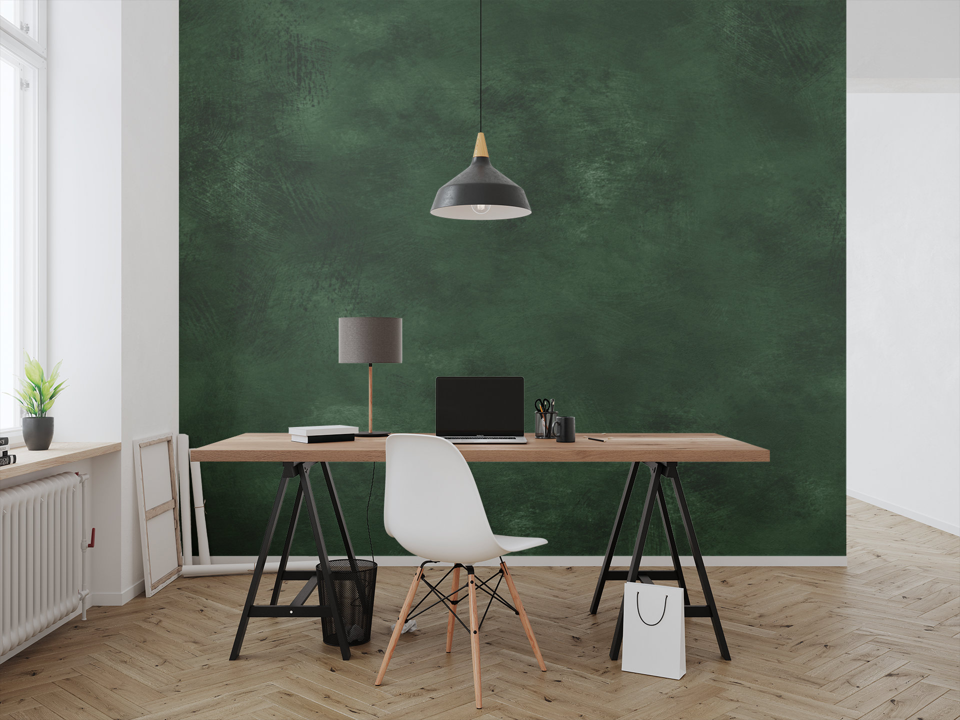 Hunter Green Wallpaper Temporary Wallpaper Removable peel and Etsy
