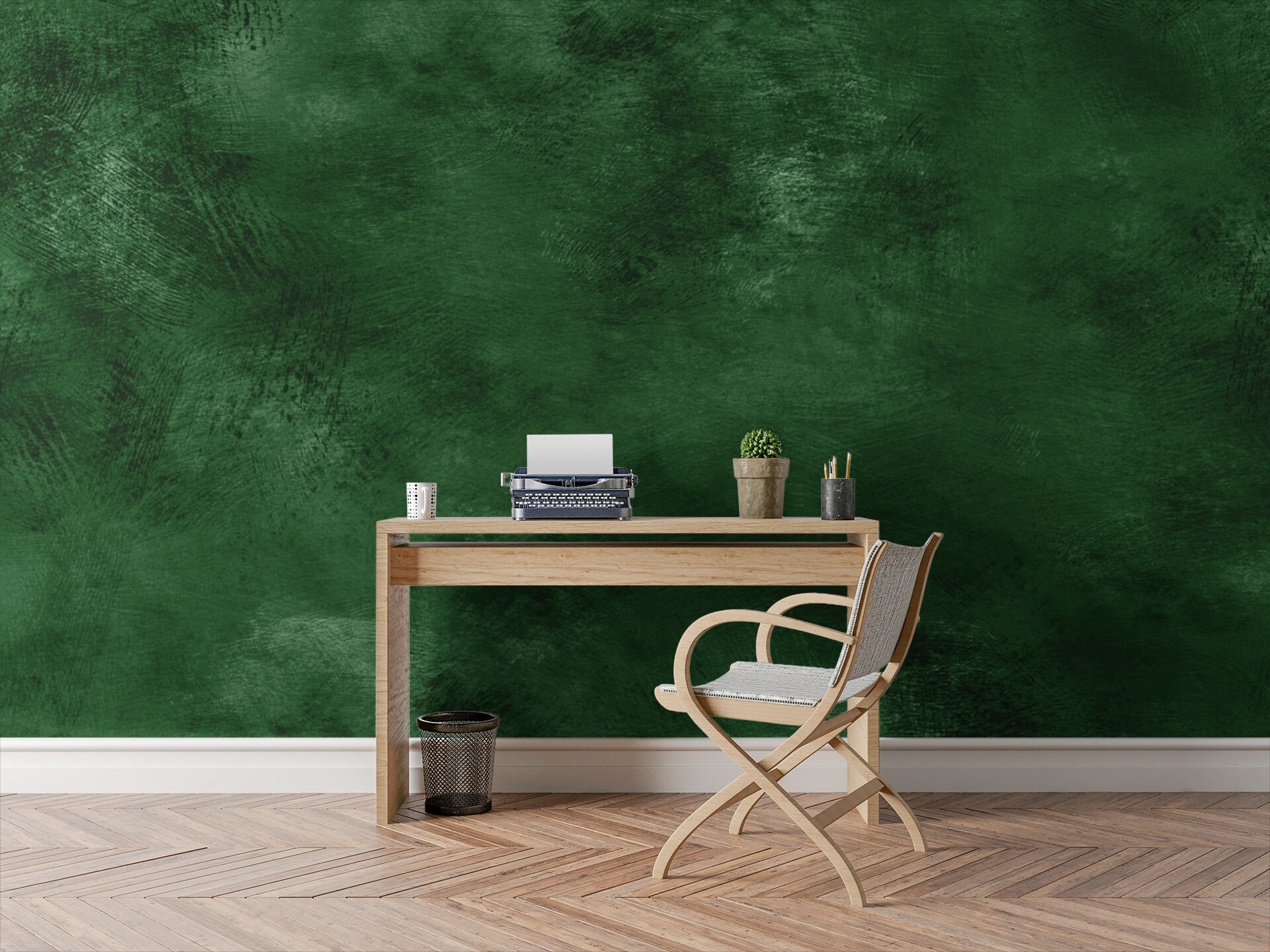 Hunter Green Wallpaper Temporary Wallpaper Removable peel and Etsy