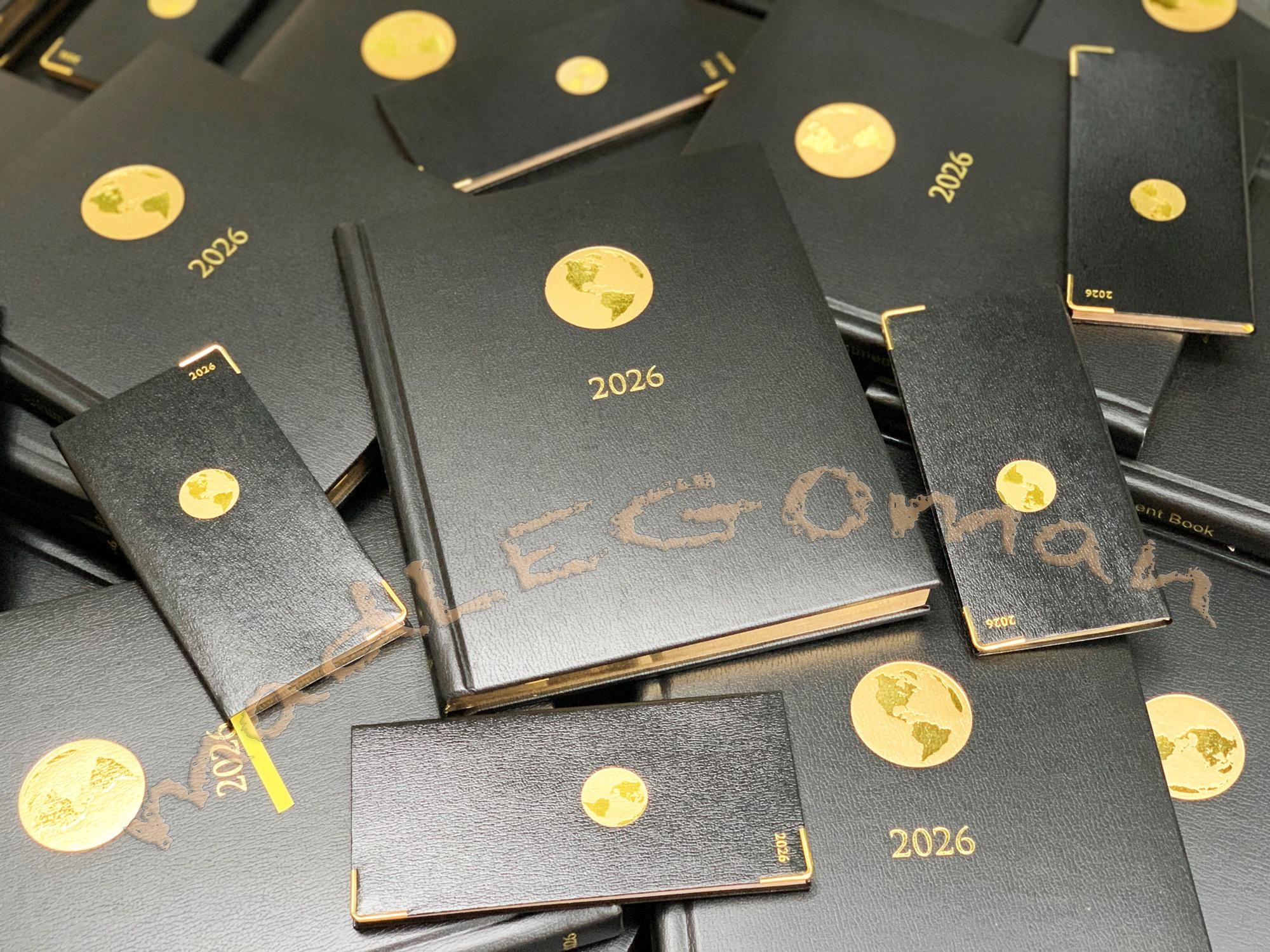 The Amex American Express Black EXECUTIVE LEATHER PLANNER 2026