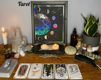 Five Card Tarot Card Reading | Divination | Intuitive Pull | Oracle