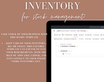 ClickUp Inventory Planner Template: Stock & Restock Management
