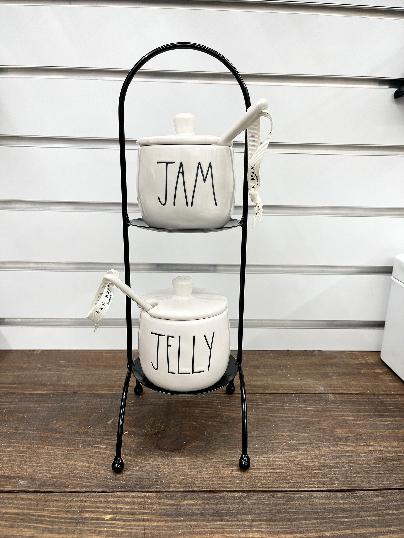 Taller Hobby Lobby Style 2 Tier Stand for Rae Dunn Jam & Jelly Etsy