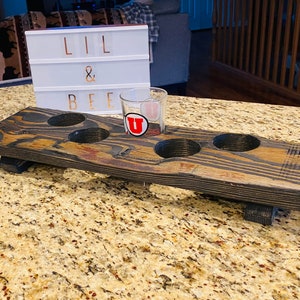 Live Edge Rustic Wood Beer Vol
