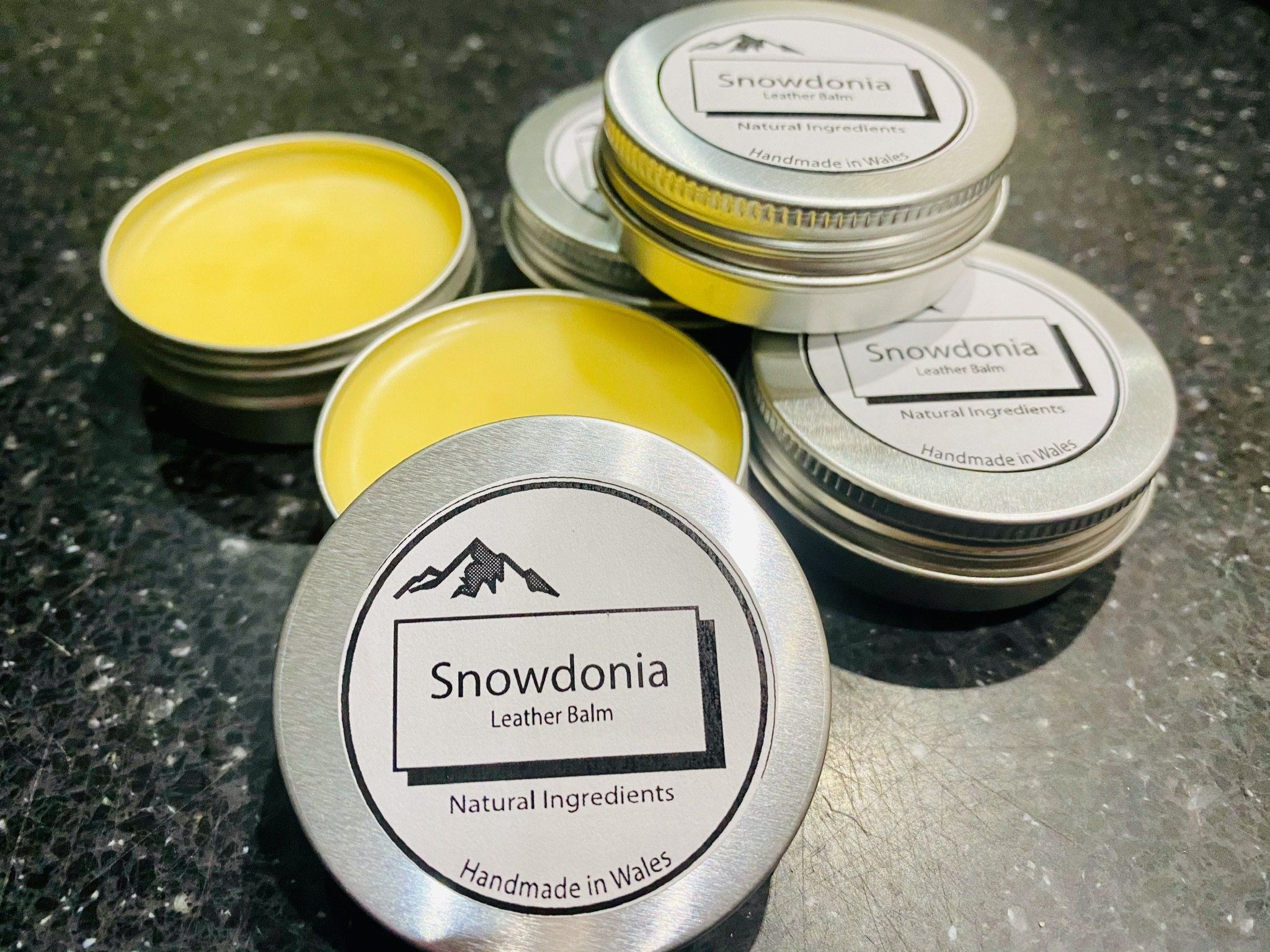 Leather Balm 1 Oz organic beeswax Leather Conditioner Leather Restorer