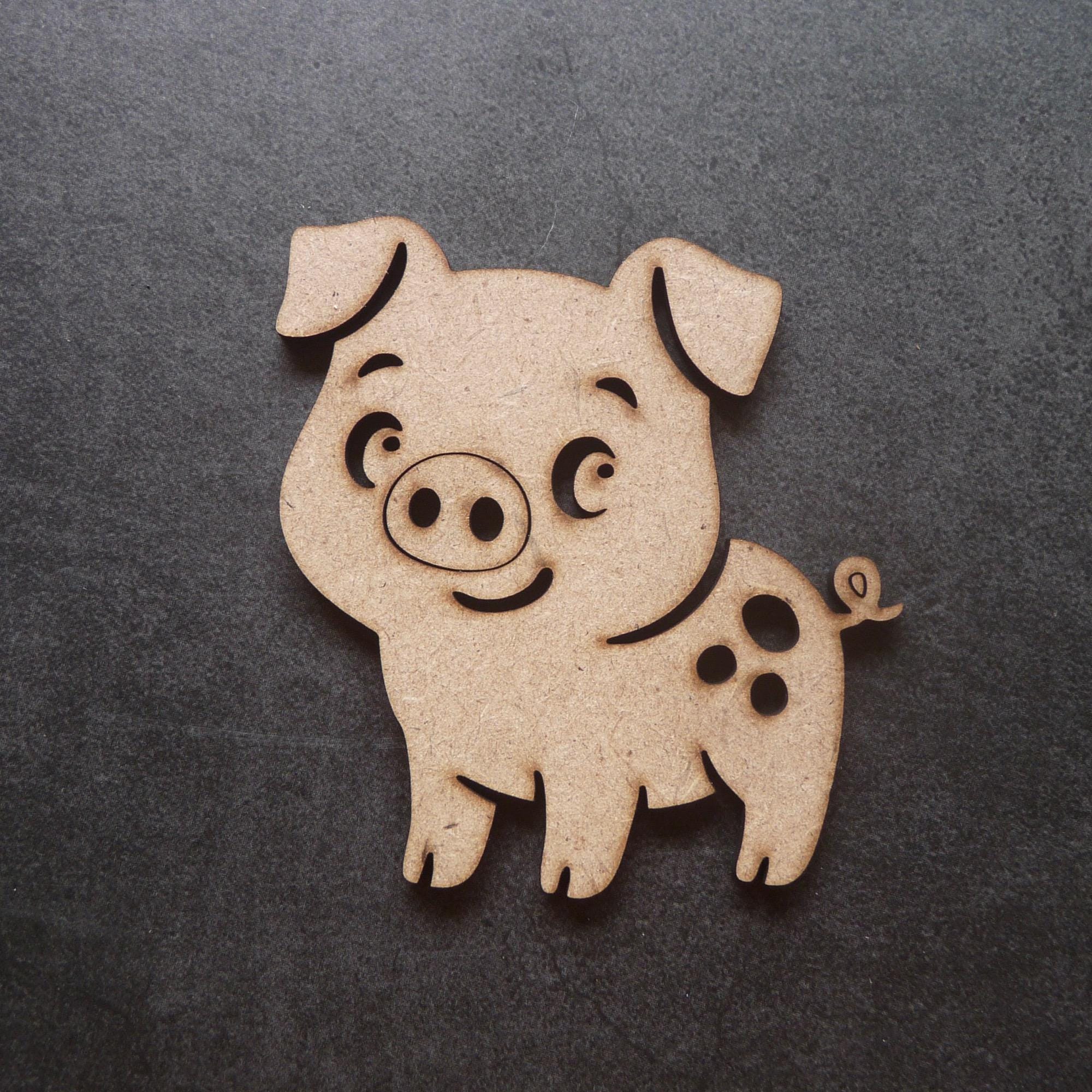 Mdf Animals Farm Animal Wood Cutouts, Paintable MDF Animal Shapes, Craft Blank - Etsy